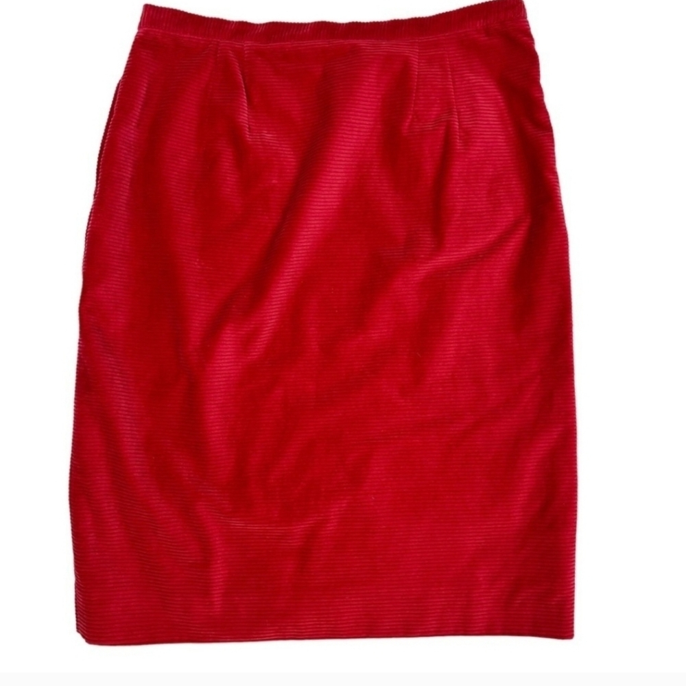 RED Valentino Italy Corduroy Knee Length Pencil Skirt Women’s 6/5